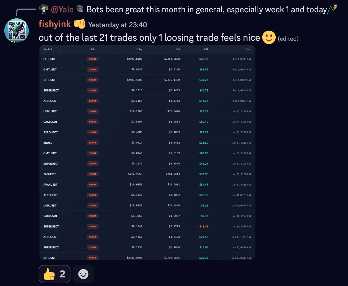 Testimonial screenshot